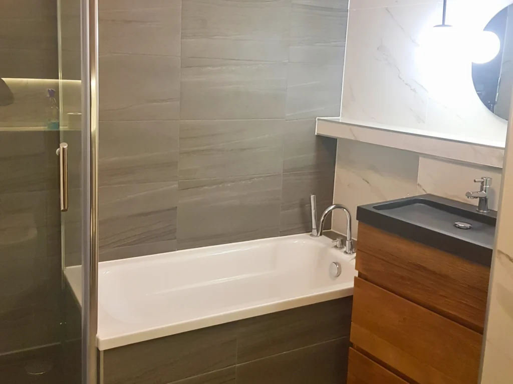 modern bathroom refurbishment kensington london 02